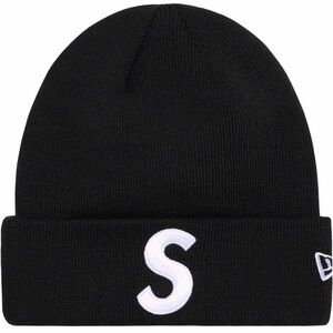 Supreme x New Era FW23 S Logo Beanie Black
